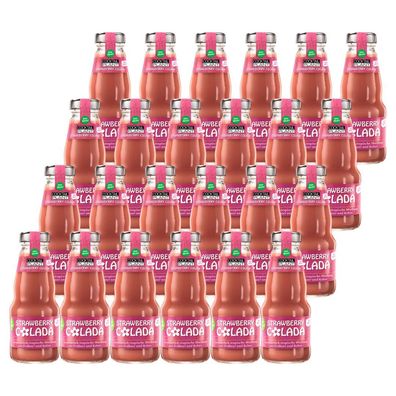 Cocktail Plant Strawberry Colada – 24 x 0,2l - Alkoholfreier Ready to drink Coc