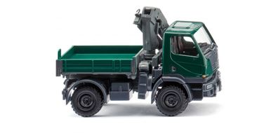 Wiking 36903 Unimog U 20 mit Ladekran - moosgrün Spur H0 1:87