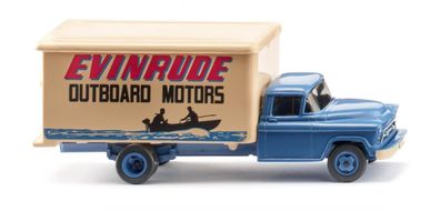 Wiking 44402 Koffer-Lkw (Chevrolet) "Evinrude" Spur H0 1:87