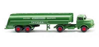 Wiking 88246 Tanksattelzug (MAN) "Thyssen" Spur H0 1:87