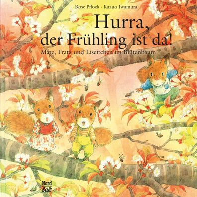 Hurra, der Frühling ist da! | Matz, Fratz und Lisettchen im Blütenbaum | Pflock