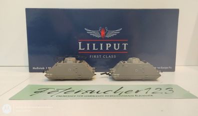 Liliput H0 AC L136507 Panzer Spähzug Ep. II Kommandowagen / DCC-Digital / OVP