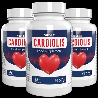 Cardiotens Forte - 180 Kapseln (3 x 60 Kapseln) - 3er Pack