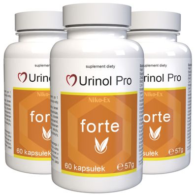 Urinol Pro forte - 180 Kapseln (3 x 60 Kapseln) - 3er Pack