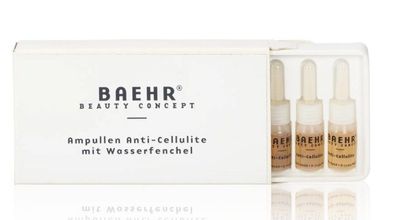 Pedibaehr - Baehr Beauty Concept  -  Ampulle Anti-Cellulite - 7 Ampullen à 3 ml