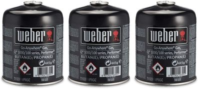 Weber Gas-Kartusche 3er-Pack