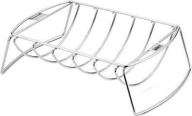 Weber Spare-Rib-Halter & Bratenkorb