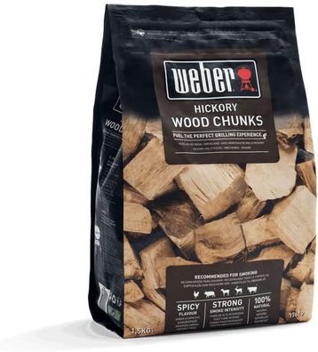 Weber Wood Chunks, Hickoryholz, 1,5kg
