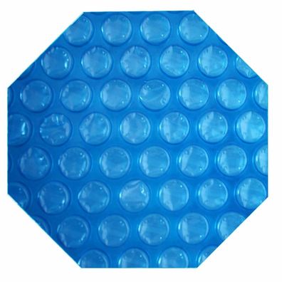 Solarplane Achteck light-blue 400µm Erwärmung Solarfolie Isolierung Pool Rund