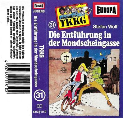 MC: TKKG 31 - Die Entführung In Der Mondscheingasse (1984) Europa 515 810.9