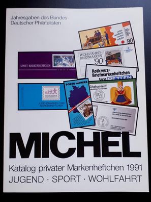 Michel Katalog privater Markenheftchen 1991 Jugend Sport Wohlfahrt