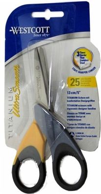 Titanum Ultra Smooth Schere 13 cm lang - Komfort-Griff
