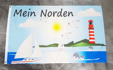 Fahne Flagge Mein Norden - 90 x 150 cm
