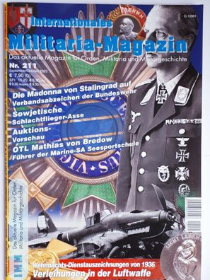 Internationales Militaria Magazin IMM Nr.211