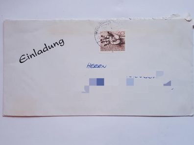 BRD 1980 Mi. Nr.1056 mit PF I auf Brief