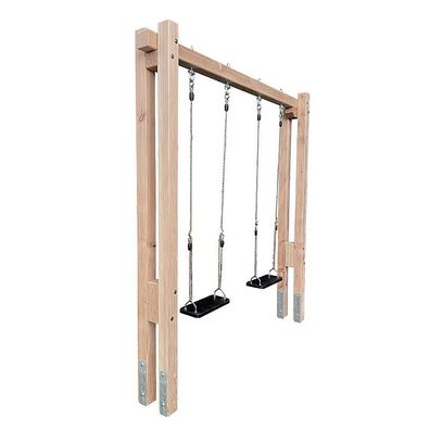 Exklusiver Spielturm Levi-1B-L | Kinderschaukel | aus Lärche
