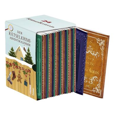 Der Rätselkrimi-Adventskalender | Stefanie Heckl (u. a.) | Taschenbuch | 192 S