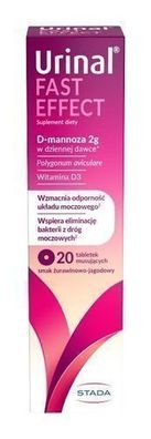 Urinal Schnellwirkung, 20 Brausetabletten