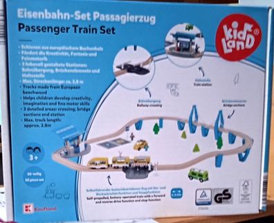 Holzeisenbahn 50 Teile Kidland