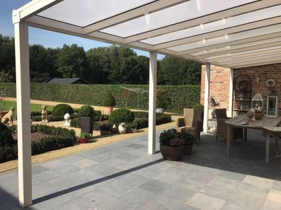 SMART Terrassendach Bausatz 400cm Tiefe