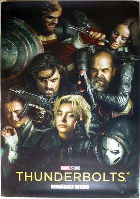 Thunderbolts* - Original Kinoplakat A0 - Florence Pugh, Sebastian Stan - Filmposter