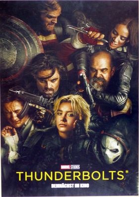 Thunderbolts* - Original Kinoplakat A1 - Florence Pugh, Sebastian Stan - Filmposter