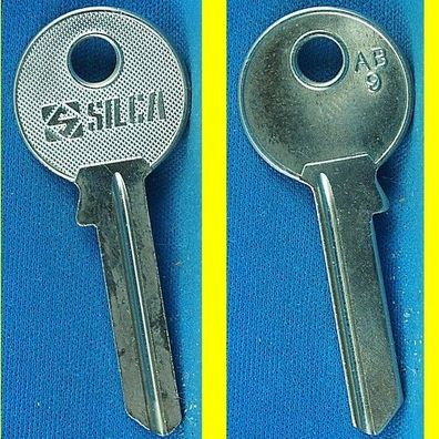 Silca AB9 - Schlüsselrohling für verschiedene Abus Zylinder
