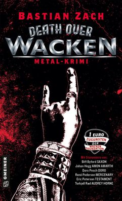 Death over Wacken | Metal-Krimi | Bastian Zach | Taschenbuch | Die Metal-Reihe