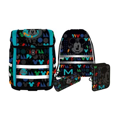 McNeill Schulranzen-Set Perfecto, 5-tlg., Disney Mickey Mouse