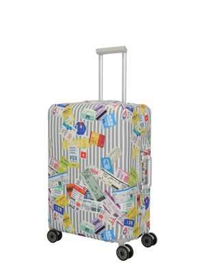 Travelite Accessoires Kofferhülle M, Multi. Color/Tickets