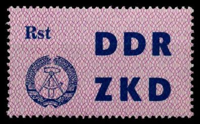 DDR DIENST Laufkontrollzettel Nr 13 postfrisch X8D793A