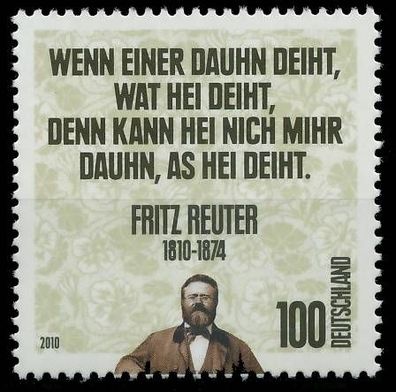 BRD BUND 2010 Nr 2832 postfrisch SE0C87A
