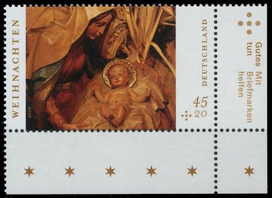 BRD BUND 2010 Nr 2829 postfrisch ECKE-URE X36B75A