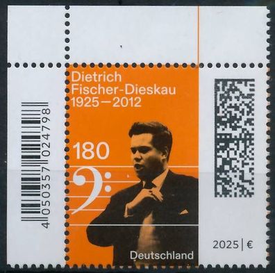 BRD BUND 2025 Nr 3908 postfrisch ECKE-OLI X97165A