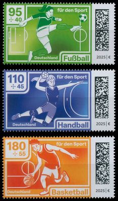BRD BUND 2025 Nr 3904-3906 postfrisch SBBEF1E