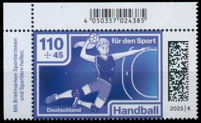 BRD BUND 2025 Nr 3905 postfrisch ECKE-OLI X97165E