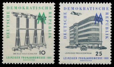 DDR 1961 Nr 813-814 postfrisch SBBF08A