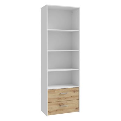 Regal CULGOA CUGR711-M576 Bücherregal Artisan Eiche/weiß
