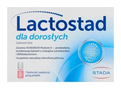 Lactostad für Erwachsene - 7 Ampullen à 7 ml