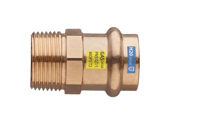 3/4x22mm Ü-Stück AG - RG Kombifitting Frabo DVGW