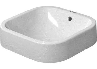 Duravit Aufsatzwaschtisch Happy D.2 400mm m. ÜL o. HLB geschliffen weiß