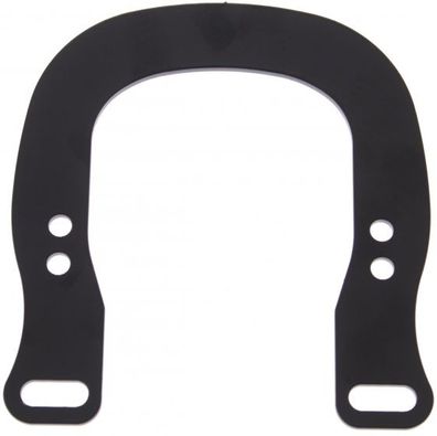 Montagehalterung Für Ringschloss 583/Slz 120 X 100 Mm Schwarz