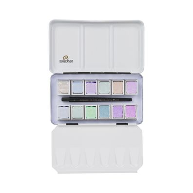 Rembrandt Aquarellfarben-Set Metalletui mit Spezialeffekt-Farben