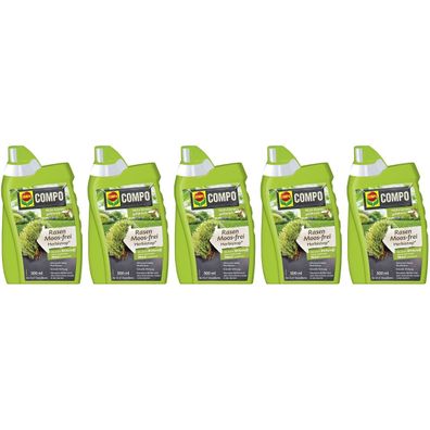 COMPO BIO Rasen Moos-frei Herbistop® - 500 ml x 5
