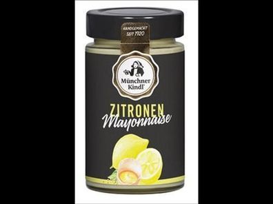Münchner Kindl Senf 3x Zitronen Mayonnaise BIO 200ml