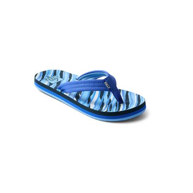 REEF Kids Flip Flop Ahi royal stripe