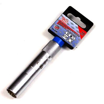 Zündkerzenschlüssel SW 14 mm Zwölfkant, Zündkerzen Nuss Antrieb 10,0 mm (3/8")