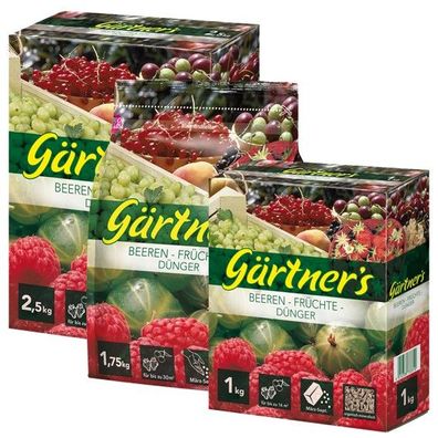Beerendünger Obstdünger Gartendünger Pflanzendünger Organischer Dünger