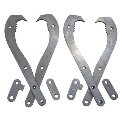 Doppel - Forstzange Bausatz Rundholz Hebezange Rückezange Holzzange Packzange