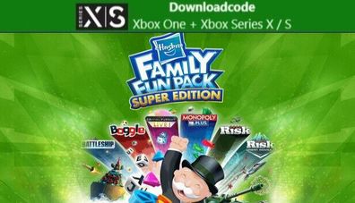 NEU für XBOX One Series X S Spiel Hasbro Family Fun Pack Super Edition Game Key